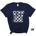 Warren Warriors Checkered W Spirit Tee