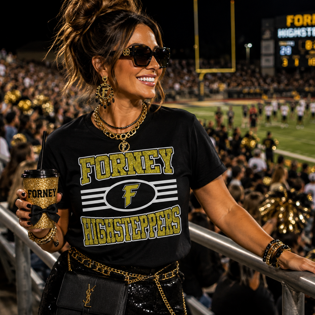 Glitter Forney Highstepper Collegiate TShirt