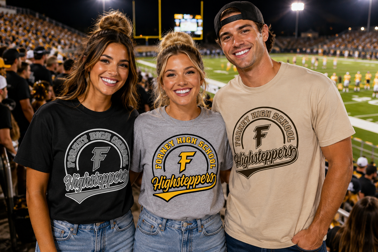 Forney Highsteppers Varsity Crest Spirit Tee