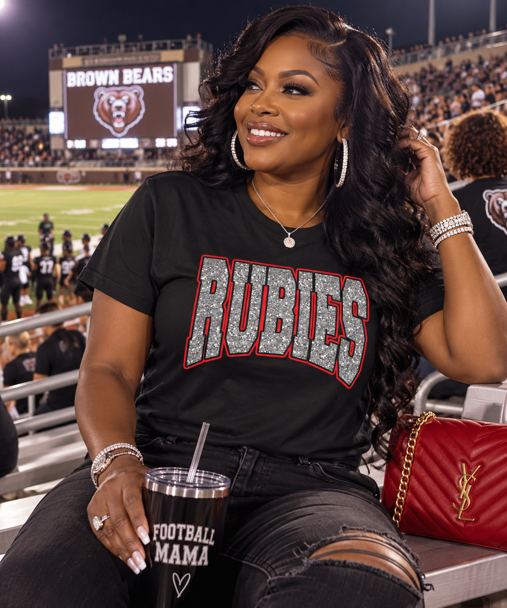 Royal Rubies Glitter TShirt