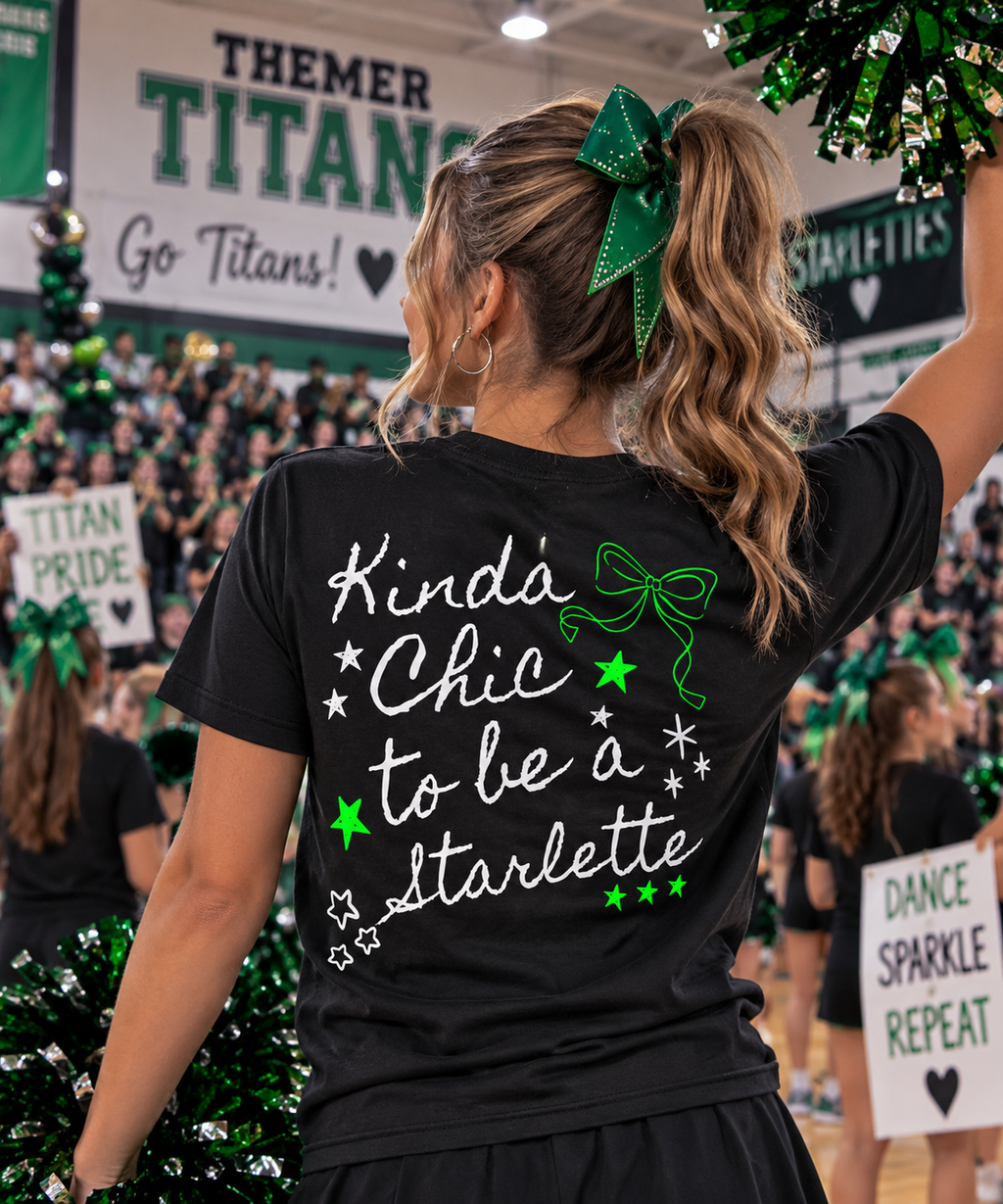 Themer Starlettes “Kinda Chic” Spirit Tee