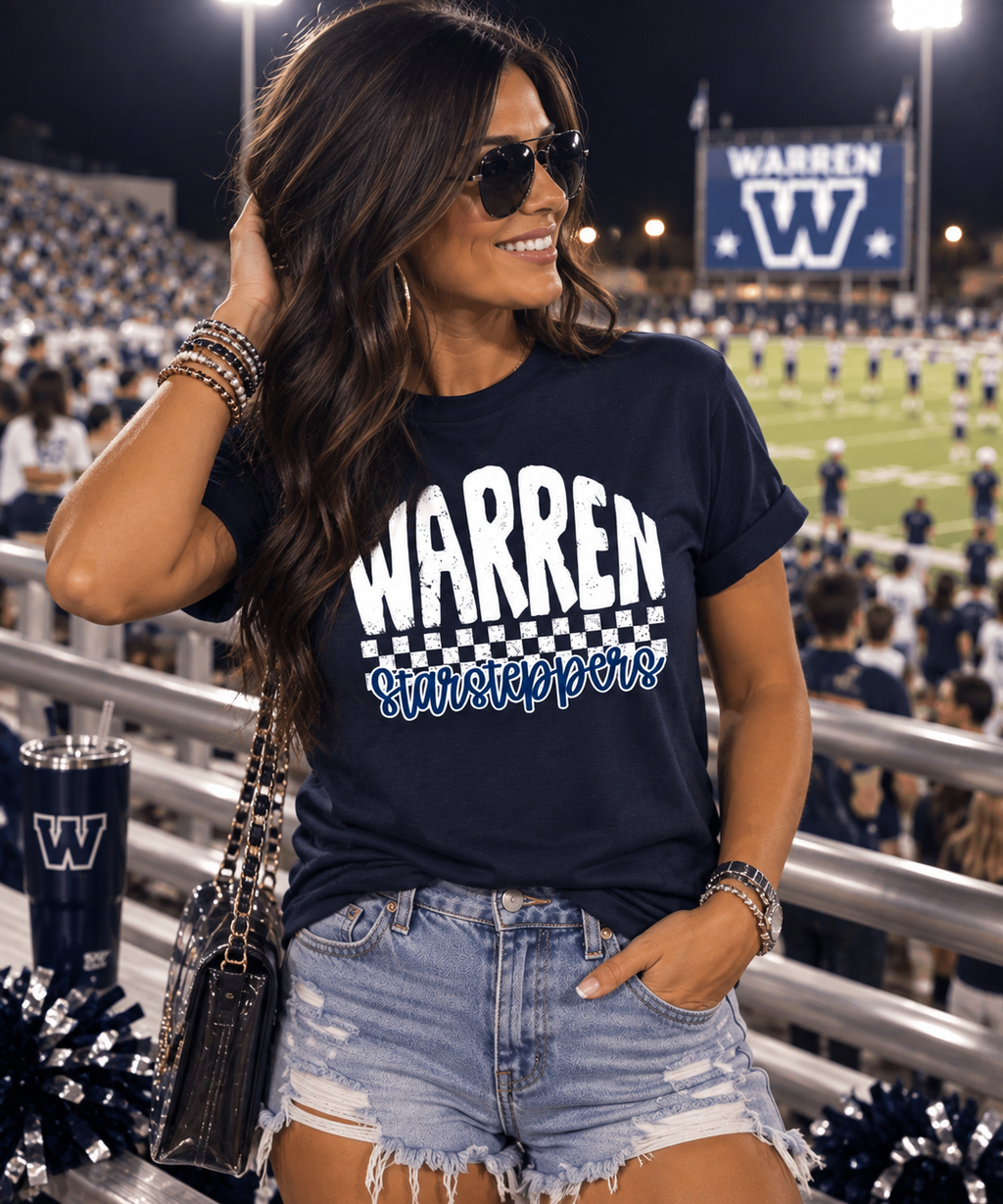 Starsteppers Checkered Spirit Tee