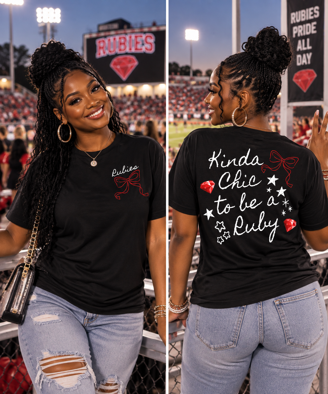Brown Rubies Kinda Chic Spirit Tee