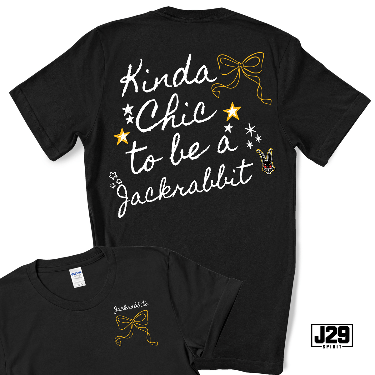 Jackrabbits Kinda Chic Spirit Tee