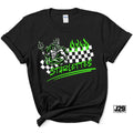 Themer Starlettes Checkered Flame Spirit Tee