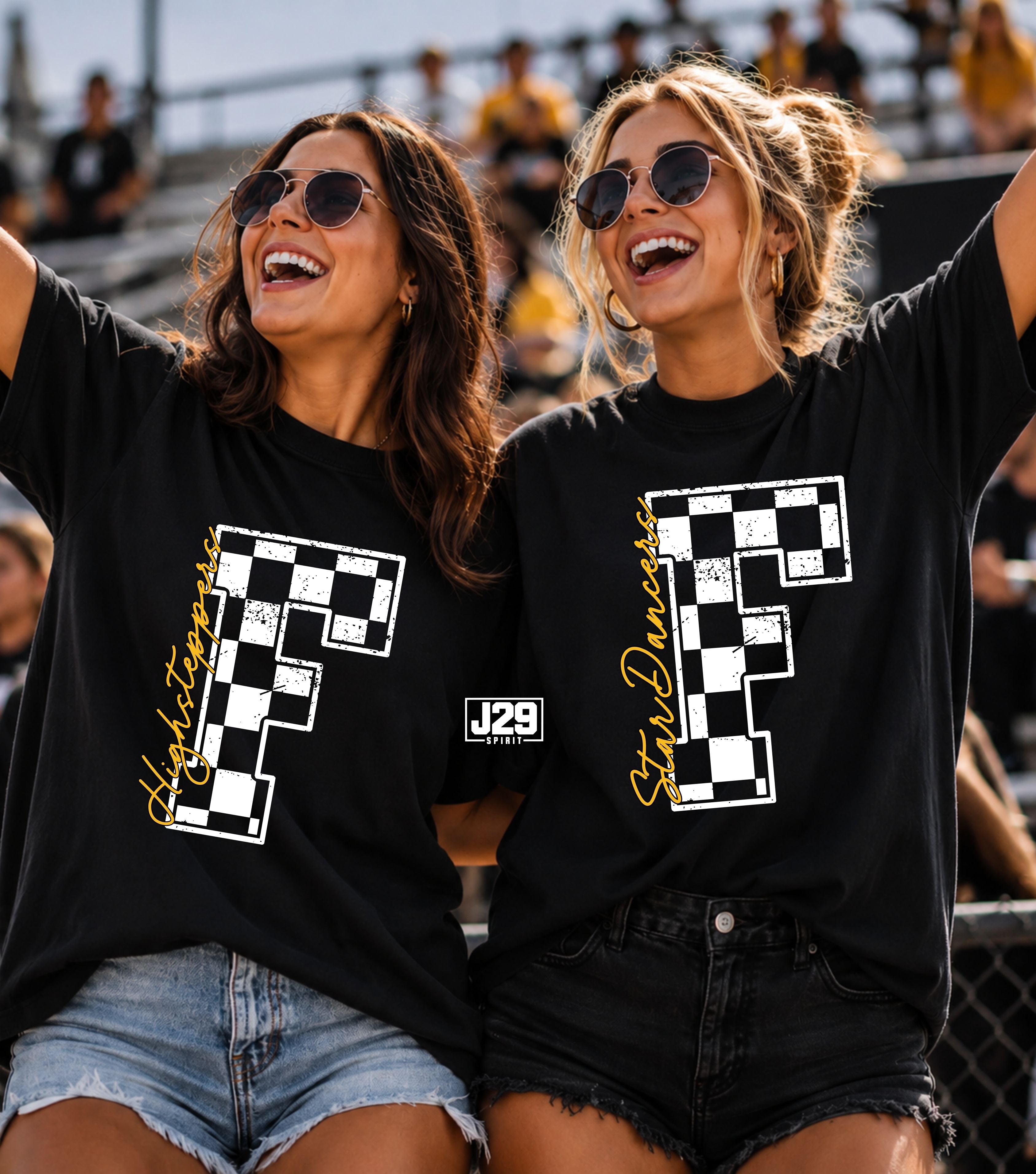 Checkered Forney F Spirit Tee