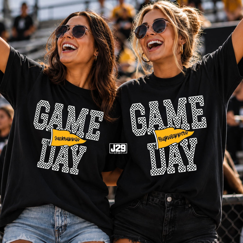 Gameday Checker TShirt - Pick your Team
