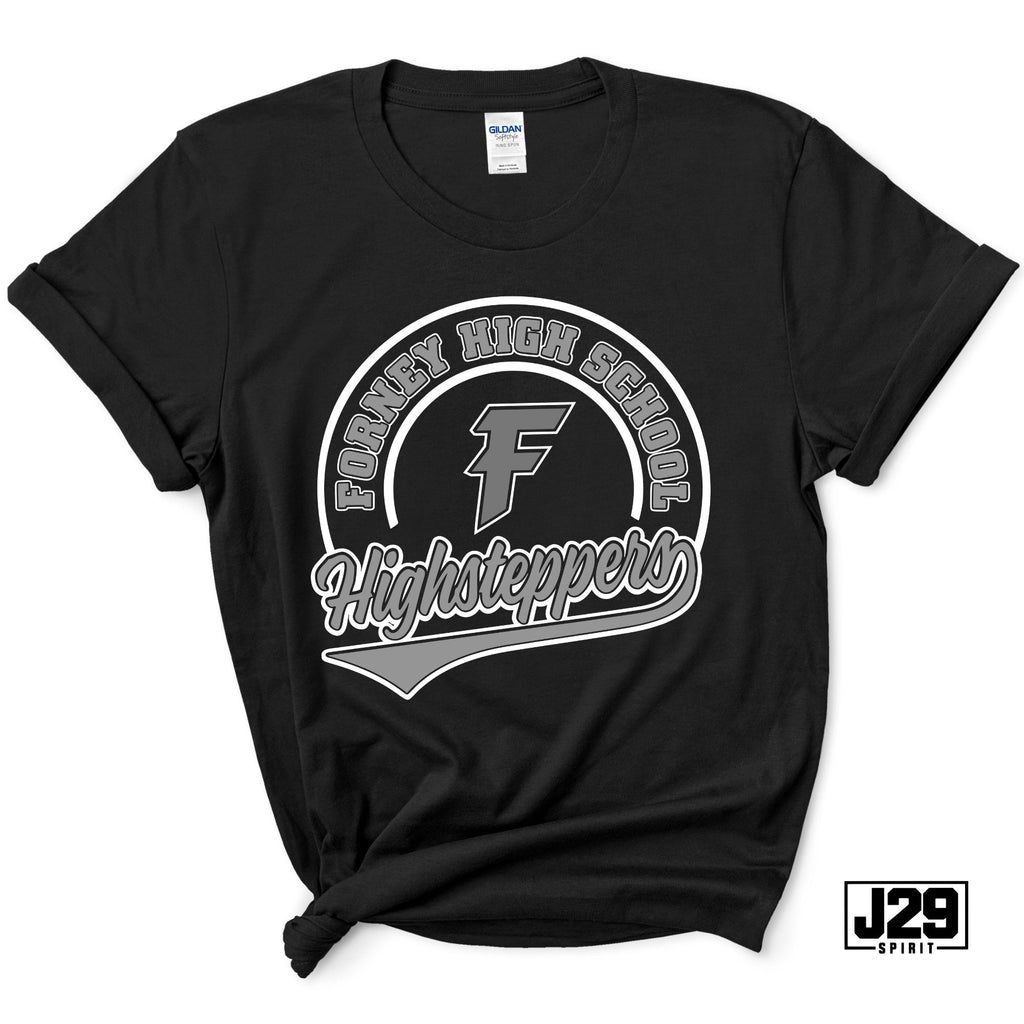 Forney Highsteppers Varsity Crest Spirit Tee