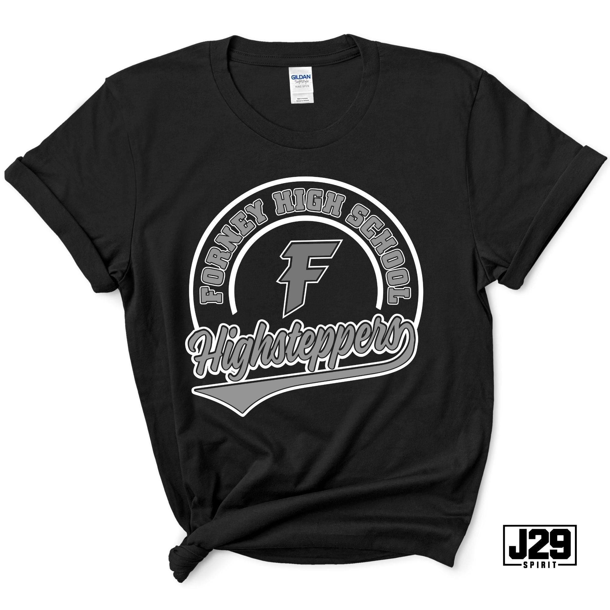 Forney Highsteppers Varsity Crest Spirit Tee