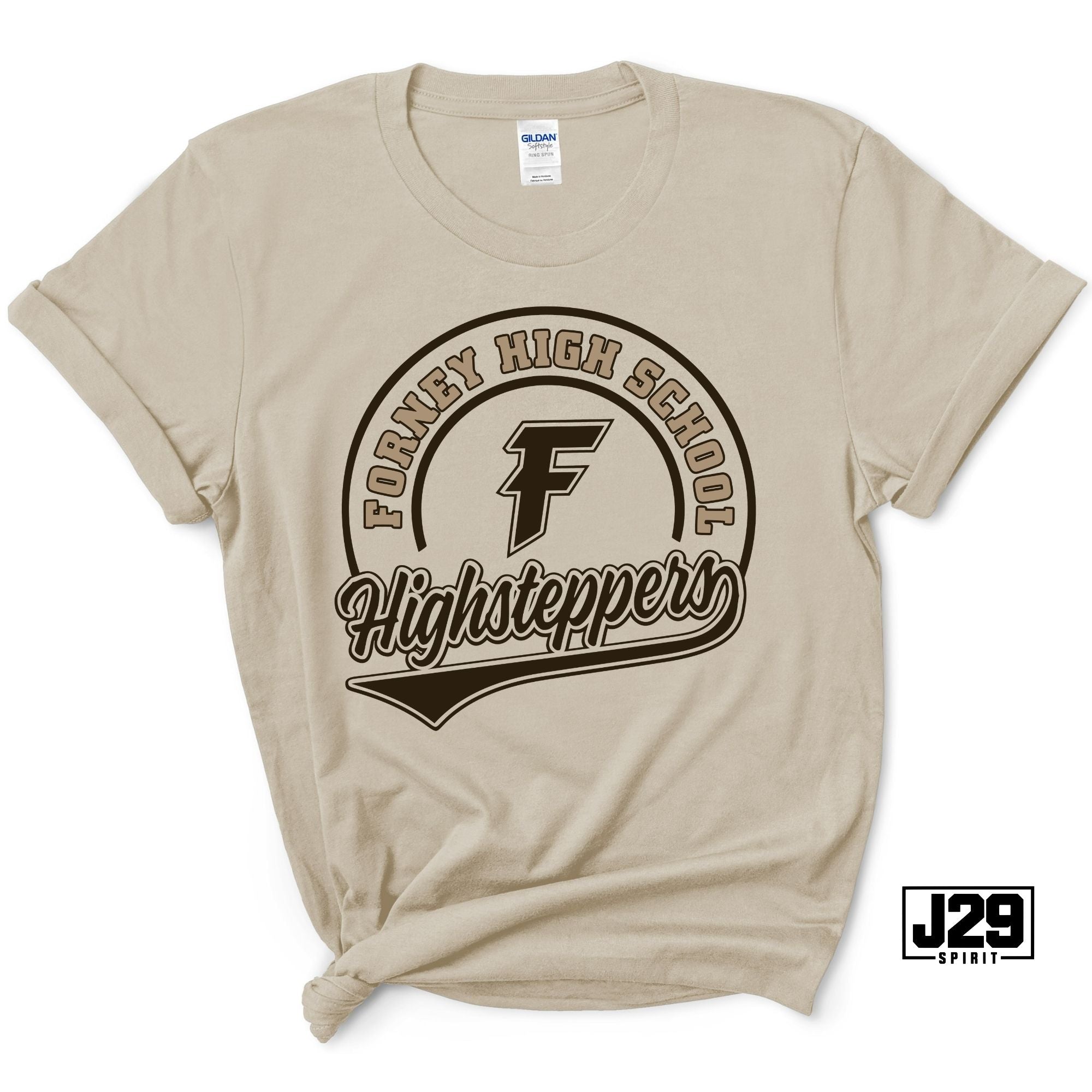 Forney Highsteppers Varsity Crest Spirit Tee