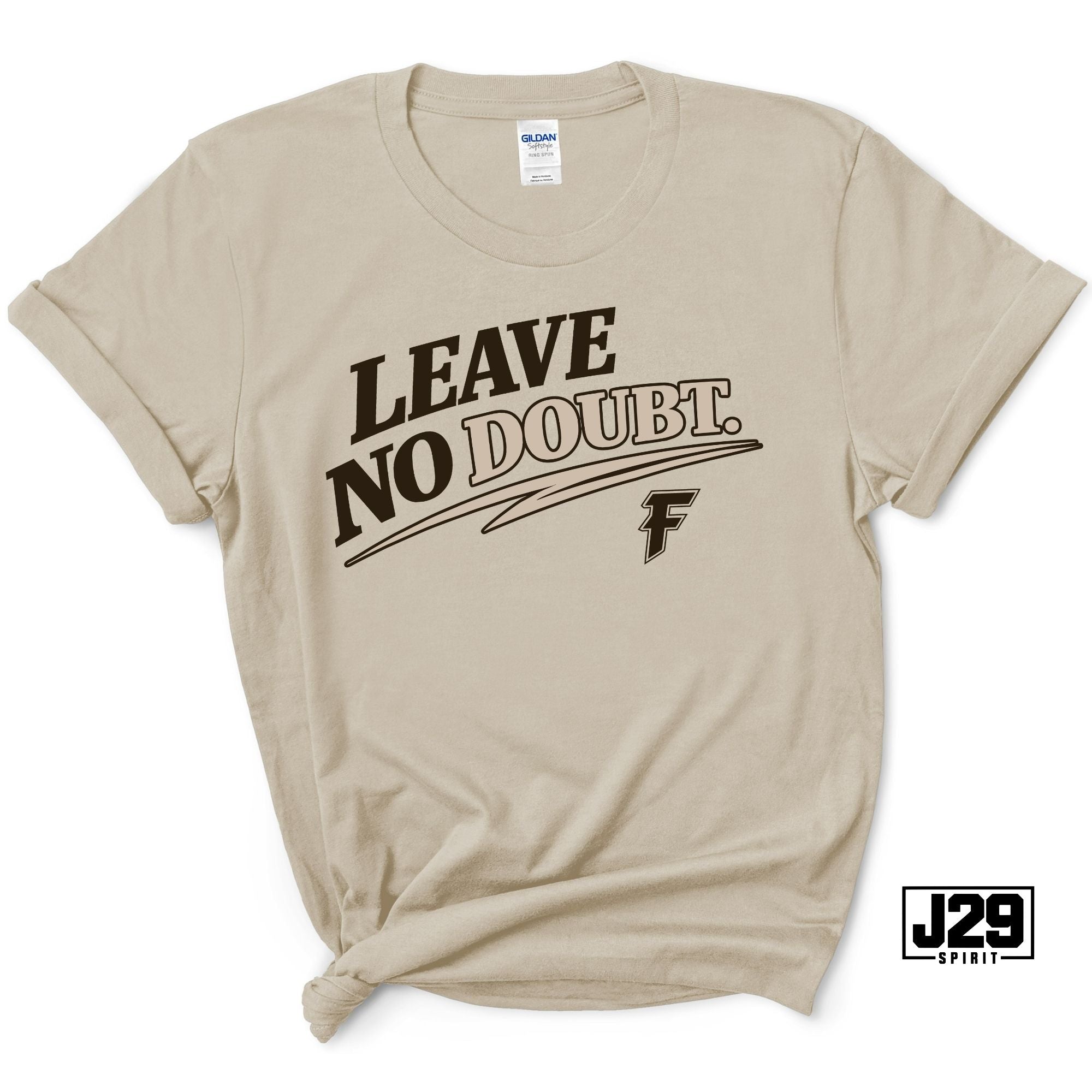 Leave No Doubt Spirit Tee | School Spirit T-Shirt