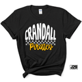 Crandall Pirates Retro Checkered Spirit Tee 🏴‍☠️💛