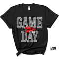 Brown Rubies Checkered Game Day Spirit Tee