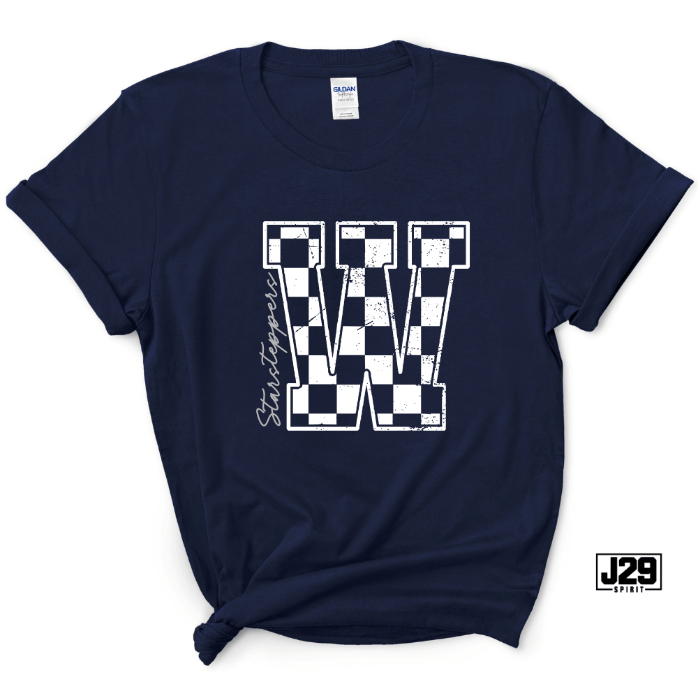 Warren Starsteppers Checkered W Spirit Tee