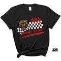 Brown Bears Checkered Flame Spirit Tee