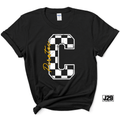 Crandall Pirates Checkered C Spirit Tee