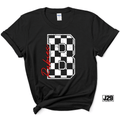 Brown Rubies Checkered B Spirit Tee