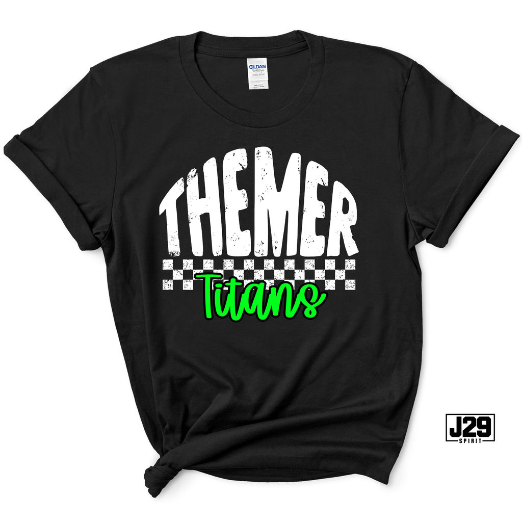 Themer Titans Checkered Spirit Tee