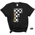 Forney Jackrabbits Checkered F Spirit Tee