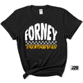 Forney Jackrabbits Retro Checkered Spirit Tee