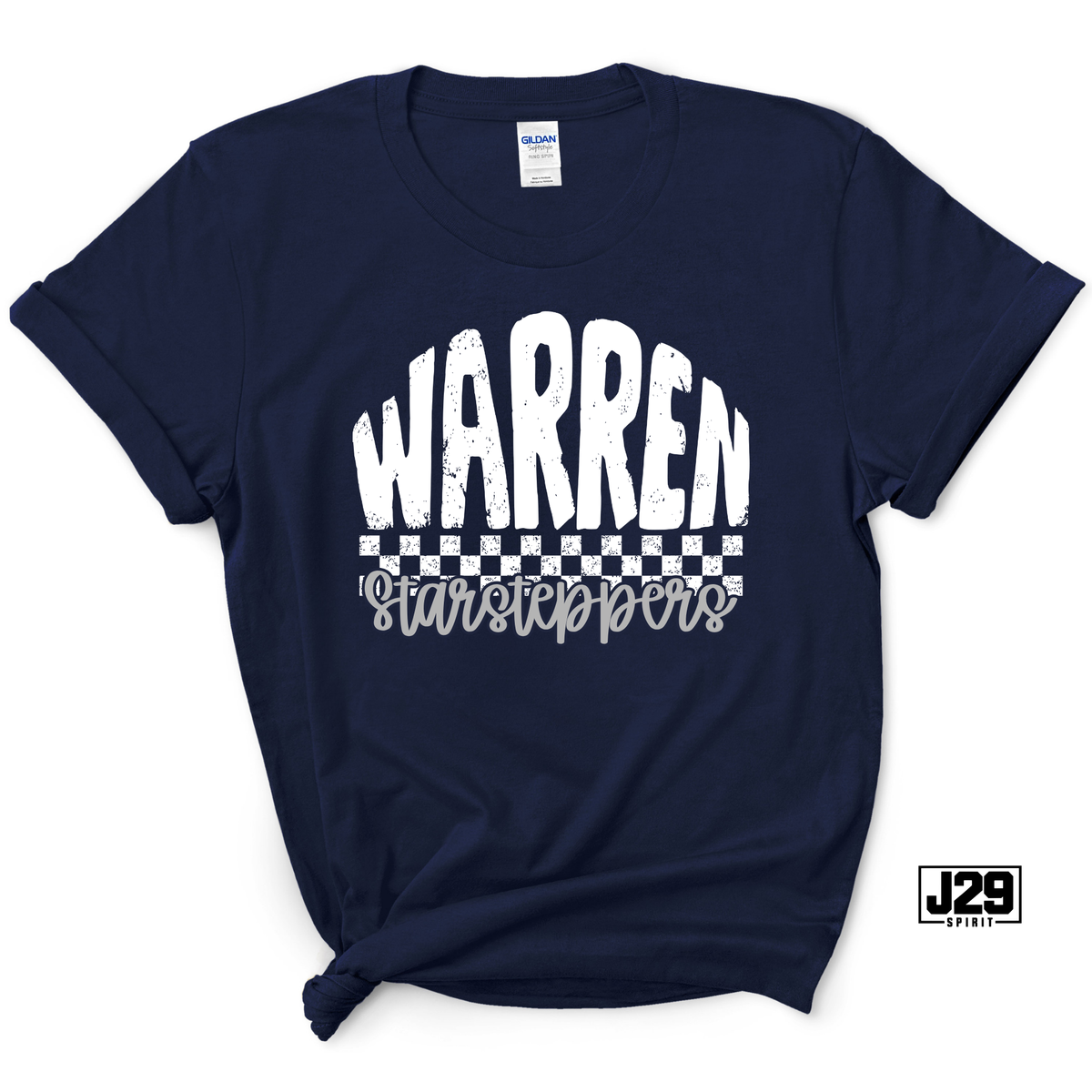 Starsteppers Checkered Spirit Tee
