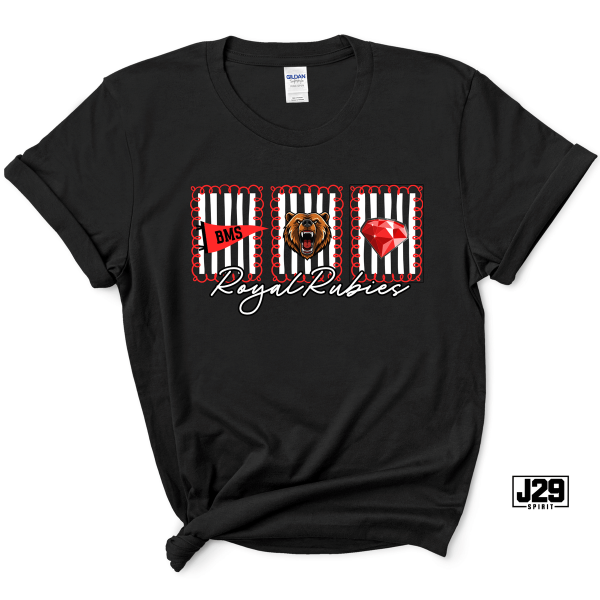 Brown Royal Rubies Boutique Spirit Tee