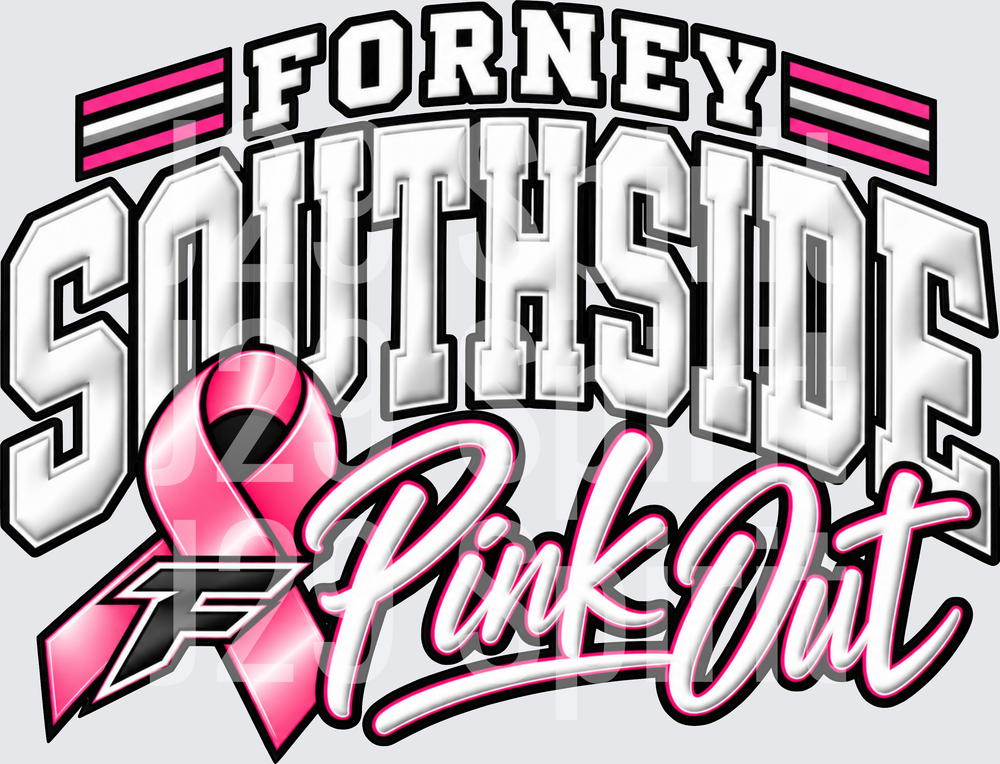 Forney Highsteppers PINKOUT Shirt - Raw Image