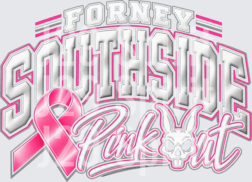 Forney Jackrabbits PINKOUT Shirt - Raw Image
